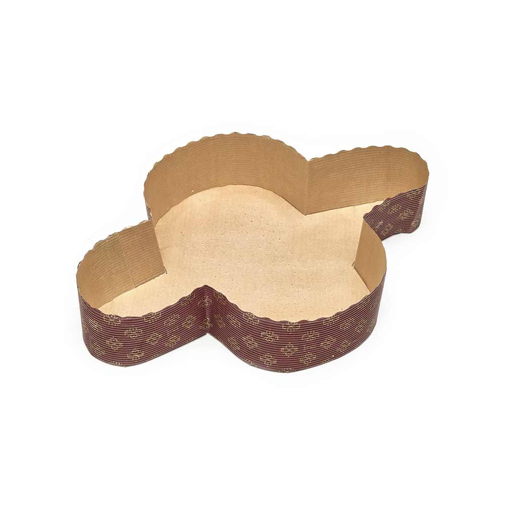 COLOMBA C4 H 65 Microwave paper baking mold for Colomba cake